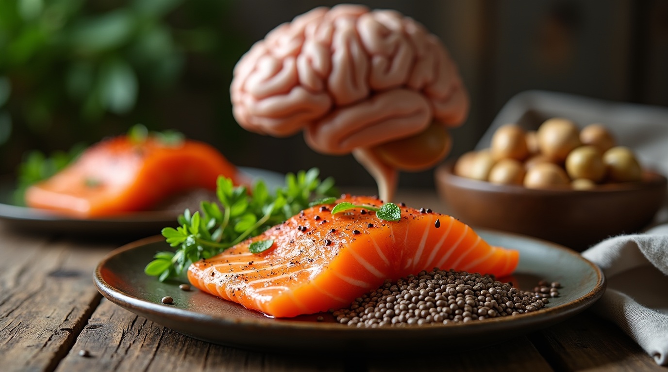 oméga-3 et la fonction neuronale